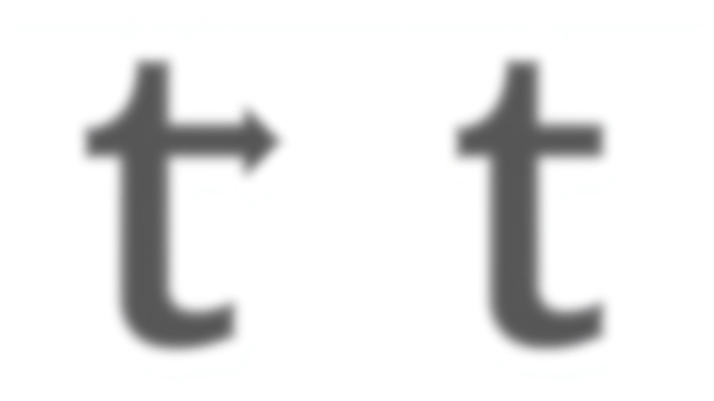 Detaillierte Grafik-Illustration eines großen Buchstabens mit Pfeilen, die die Serifen-Strukturen markieren und erklären